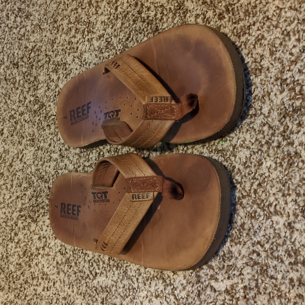 Reef Draftsmen flip flops women's sz 7